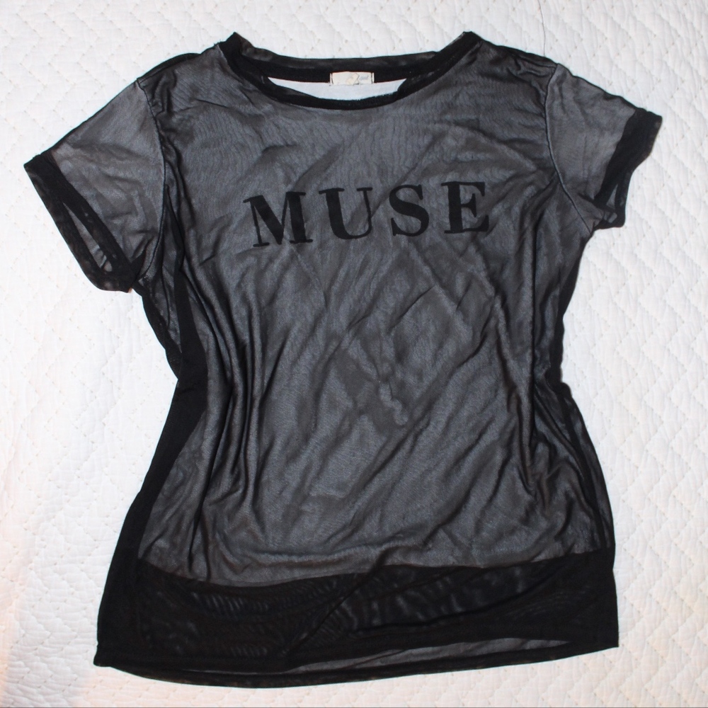 "Muse" mesh band t